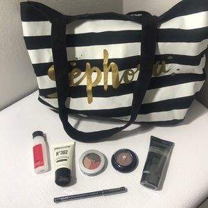 Sephora bag w PUR -NYX - Lancôme - matrix -biology